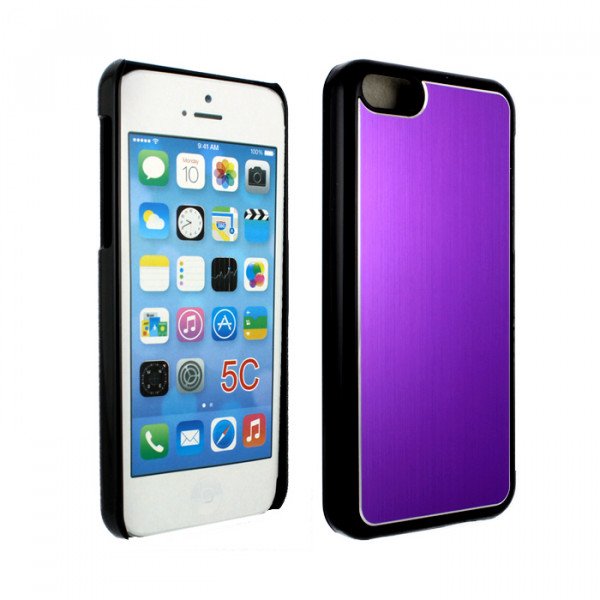 Wholesale iPhone 5C Aluminum Hard Case (Purple)